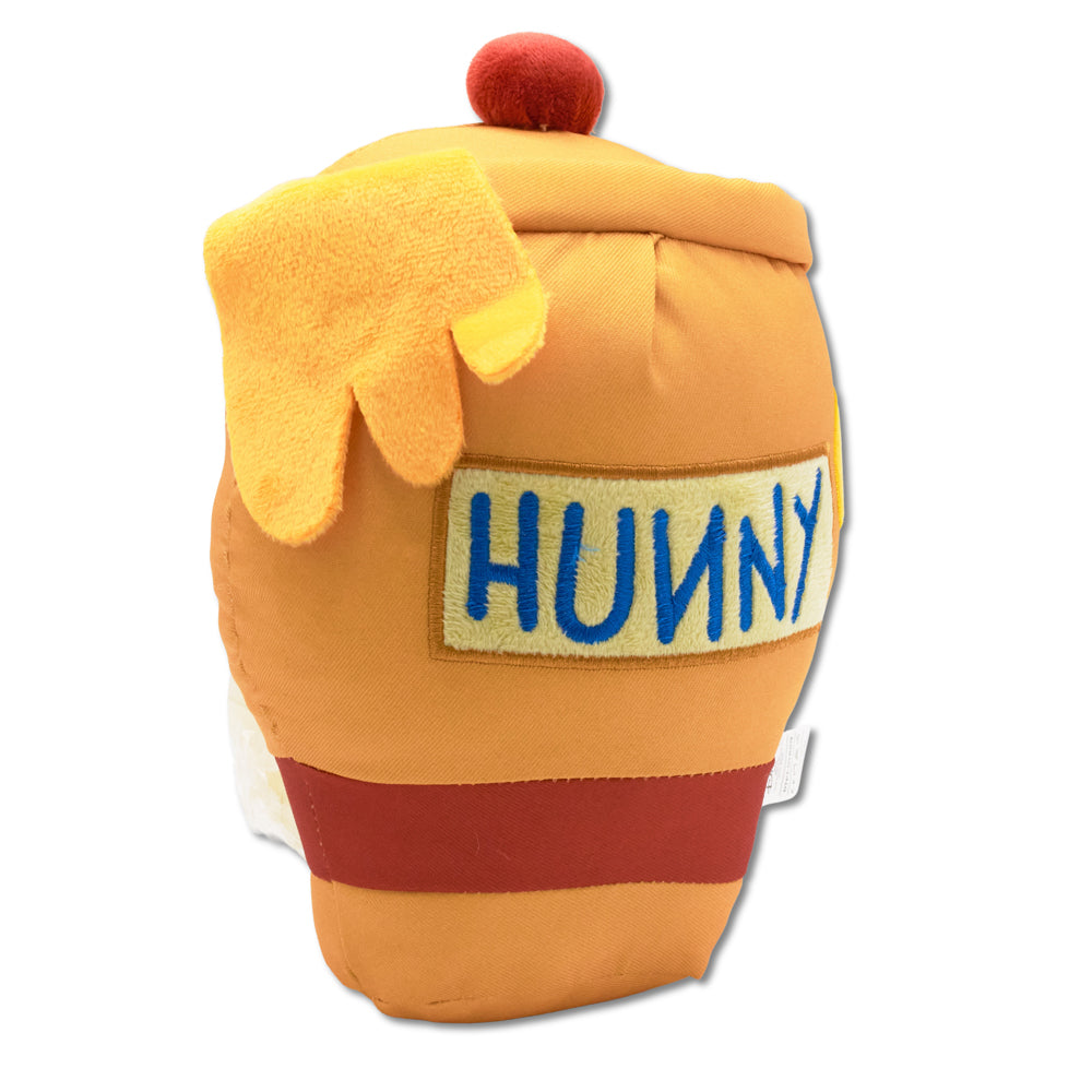 Dog Toy Ballistic Squeaker - Winnie the Pooh Hunny Pot Yellow