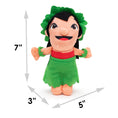 Load image into Gallery viewer, Dog Toy Squeaker Plush - Lilo and Stitch Lilo Hula Dance Full Body Pose
