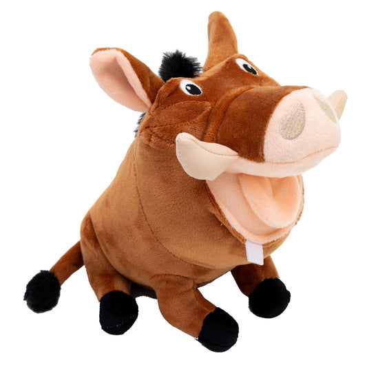 Dog Toy Squeaker Plush - Disney The Lion King Pumbaa Full Body Pose