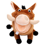 Dog Toy Squeaker Plush - Disney The Lion King Pumbaa Full Body Pose