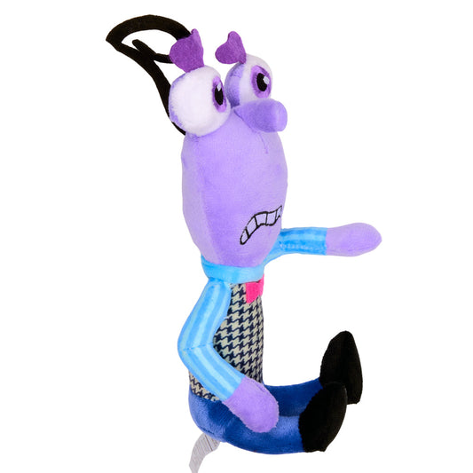 Dog Toy Squeaker Plush - Pixar Inside Out Fear Full Body Pose