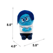 Dog Toy Squeaker Plush - Pixar Inside Out Sadness Full Body Pose