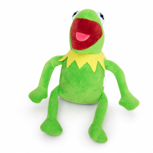 Dog Toy Squeaker Plush - The Muppets Kermit the Frog Full Body Pose