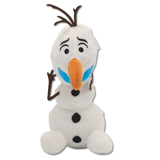 Dog Toy Squeaker Plush - Frozen Olaf Surprised Sitting Pose