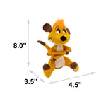 Dog Toy Squeaker Plush - Disney The Lion King Timon Full Body Pose