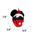 Load image into Gallery viewer, Dog Toy Squeaker Plush - Mickey Mouse Cupcake with Ears Red
