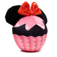 Load image into Gallery viewer, Dog Toy Squeaker Plush - Minnie Mouse Cupcake with Ears and Bow
