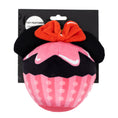 Load image into Gallery viewer, Dog Toy Squeaker Plush - Minnie Mouse Cupcake with Ears and Bow
