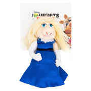 Dog Toy Squeaker Plush - The Muppets Miss Piggy Blue Gown Full Body Pose