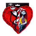 Load image into Gallery viewer, Dog Toy Squeaker Plush - The Nightmare Before Christmas Jack and Sally Heart Pose

