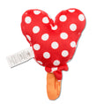 Load image into Gallery viewer, Dog Toy Squeaker Plush - Minnie Mouse Ice Cream with Ears and Bow Red

