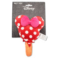 Load image into Gallery viewer, Dog Toy Squeaker Plush - Minnie Mouse Ice Cream with Ears and Bow Red
