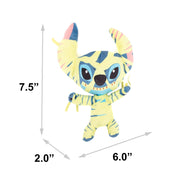 Dog Toy Squeaker Plush - Lilo & Stitch Halloween Mummy Stitch Full Body Pose