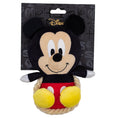 Load image into Gallery viewer, Dog Toy Squeaker Plush with Rope - Disney Mickey Mouse Chibi Sitting Pose
