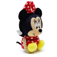 Load image into Gallery viewer, Dog Toy Squeaker Plush with Rope - Disney Minnie Mouse Chibi Sitting Pose
