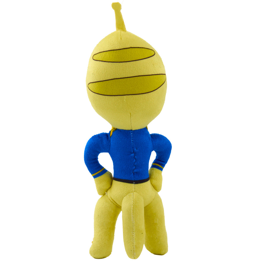 Dog Toy Squeaker Plush - Lilo and Stitch Pleakley Smiling Full Body Standing Pose