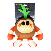 Dog Toy Squeaker Plush - Moana Kakamora Coconut Monster Full Body Pose