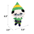 Load image into Gallery viewer, Dog Toy Squeaker Plush - Elf Chibi Papa Elf Full Body Pose
