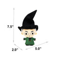 Load image into Gallery viewer, Dog Toy Squeaker Plush - Harry Potter Professor Minerva McGonagall Standing Charm Full Body Pose
