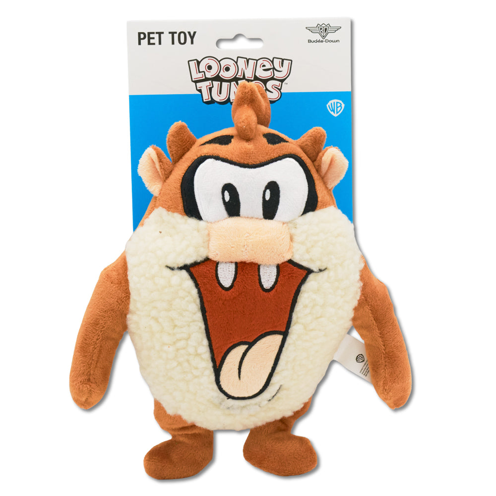 Dog Toy Squeaker Plush - Looney Tunes Taz Full Body