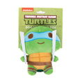 Load image into Gallery viewer, Dog Toy Squeaker Plush - Teenage Mutant Ninja Turtles Leonardo Full Body Sword Pose Blue
