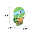 Load image into Gallery viewer, Dog Toy Squeaker Plush - Teenage Mutant Ninja Turtles Leonardo Full Body Sword Pose Blue
