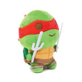 Load image into Gallery viewer, Dog Toy Squeaker Plush - Teenage Mutant Ninja Turtles Raphael Full Body Sais Pose Red
