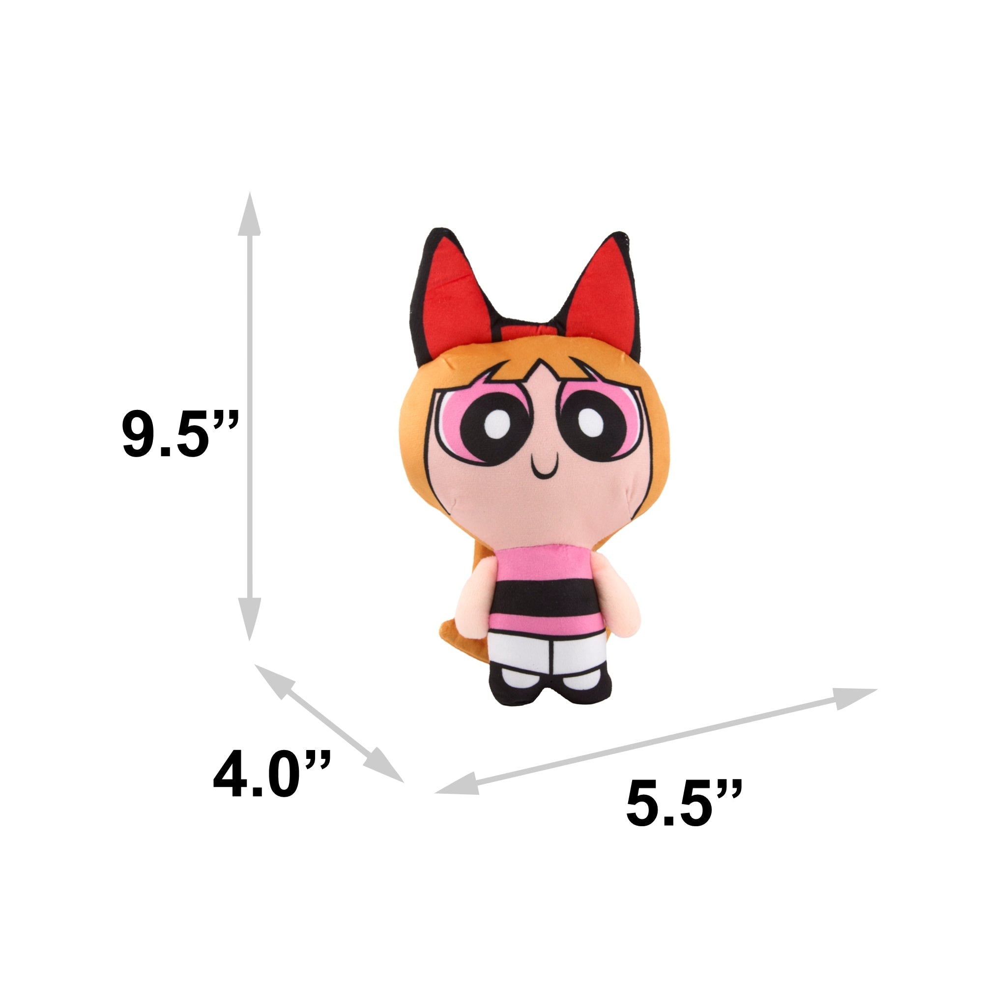 Dog Toy Plush - The Powerpuff Girls Blossom Full Body Pose
