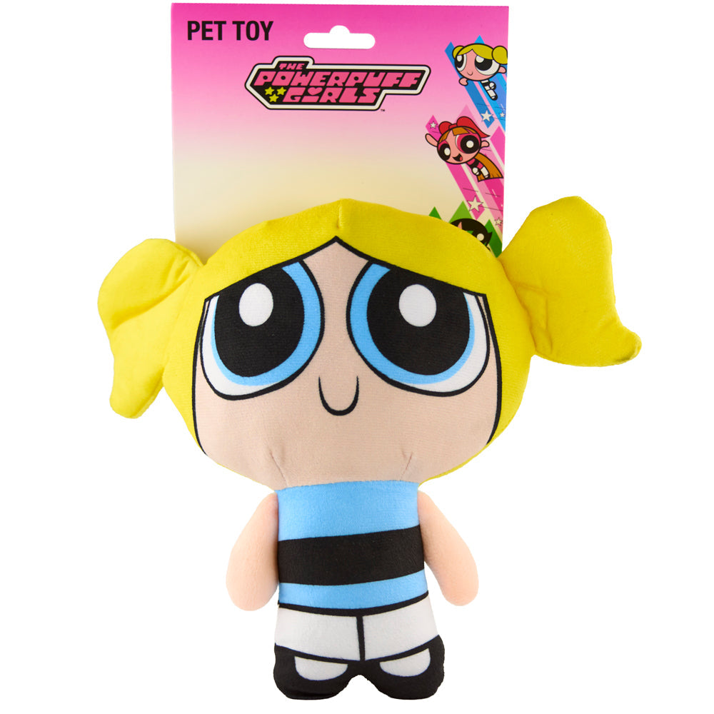 Dog Toy Plush - The Powerpuff Girls Bubbles Full Body Pose