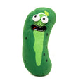 Load image into Gallery viewer, Dog Toy Squeaker Plush - Rick and Morty Pickle Rick Pose Greens

