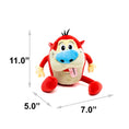Load image into Gallery viewer, Dog Toy Squeaker Plush - The Ren and Stimpy Show Stimpy Full Body Pose
