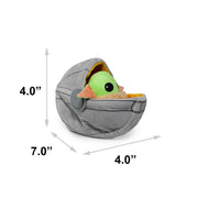 Dog Toy Squeaky Plush - Star Wars The Child Carriage Pose 