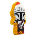 Load image into Gallery viewer, Dog Toy Squeaker Plush - Star Wars Holiday Mandalorian Santa Cookie Replica
