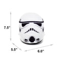 Load image into Gallery viewer, Dog Toy Squeaker Plush - Stormtrooper Helmet White

