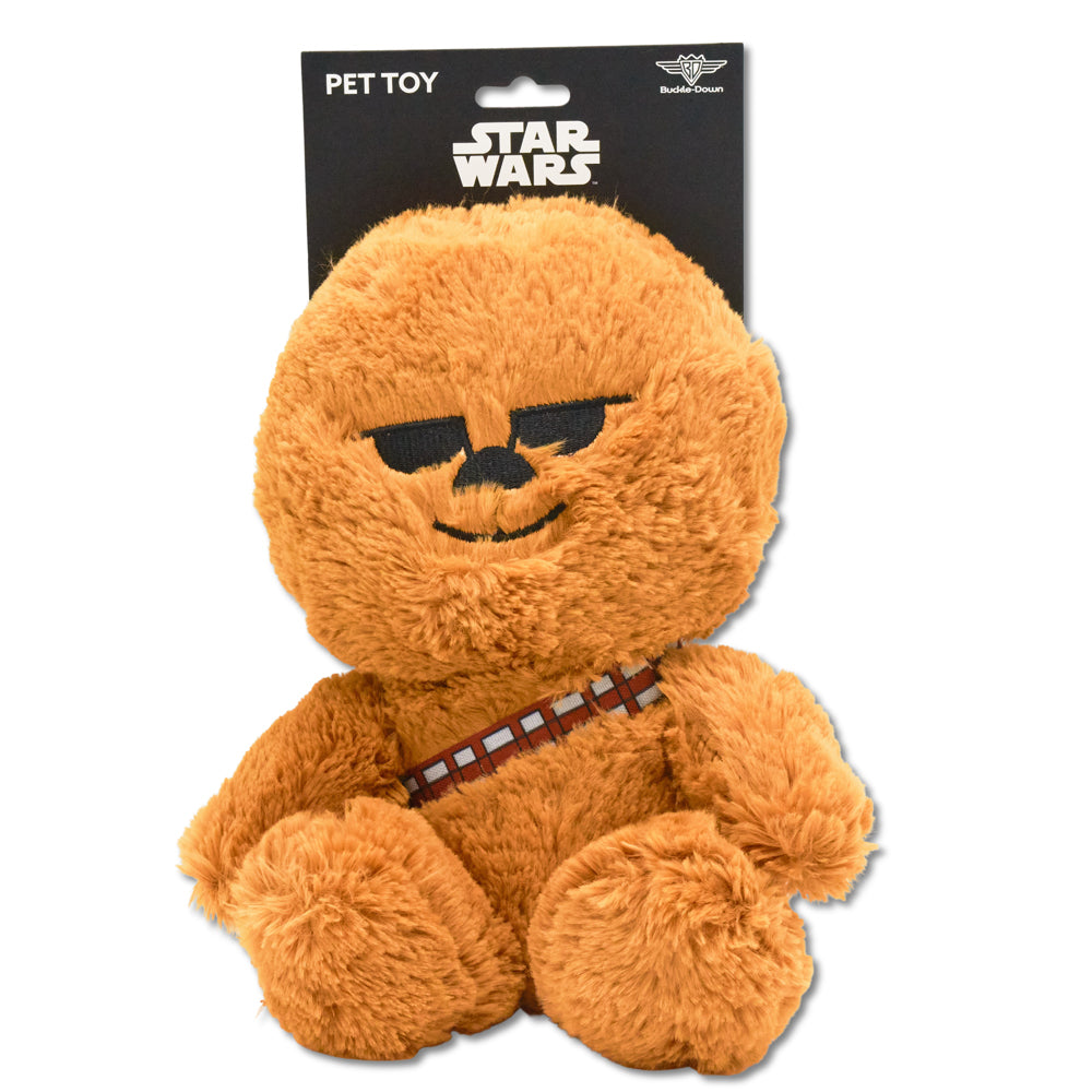 Dog Toy Squeaker Plush - Star Wars Chibi Chewbacca Sitting Pose