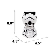 Dog Toy Squeaker Plush - Star Wars Stormtrooper Big Head Pose