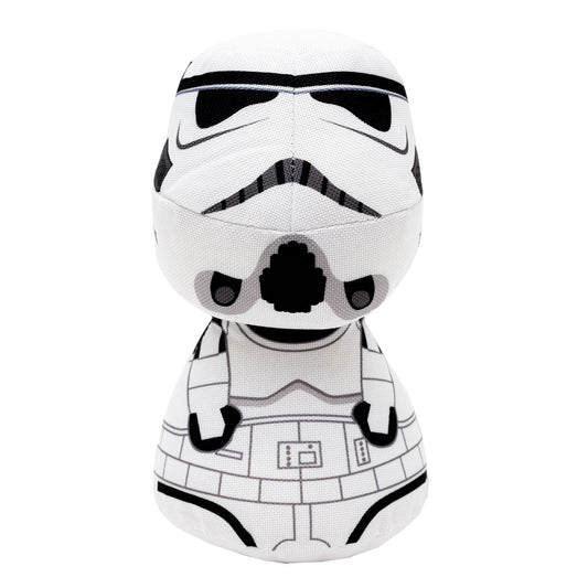 Dog Toy Squeaker Plush - Star Wars Stormtrooper Big Head Pose