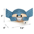 Load image into Gallery viewer, Dog Toy Squeaker Plush - Thor Smiling Face Round
