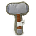 Load image into Gallery viewer, Dog Toy Squeaker Plush - Thor's Hammer Grays Browns 
