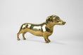 Load image into Gallery viewer, Dachshund Sculpture in Brass
