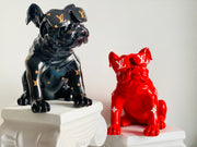 Designer Luxury Design Bulldog in Red