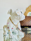 Load image into Gallery viewer, Designer Luxury Design Bulldog in White
