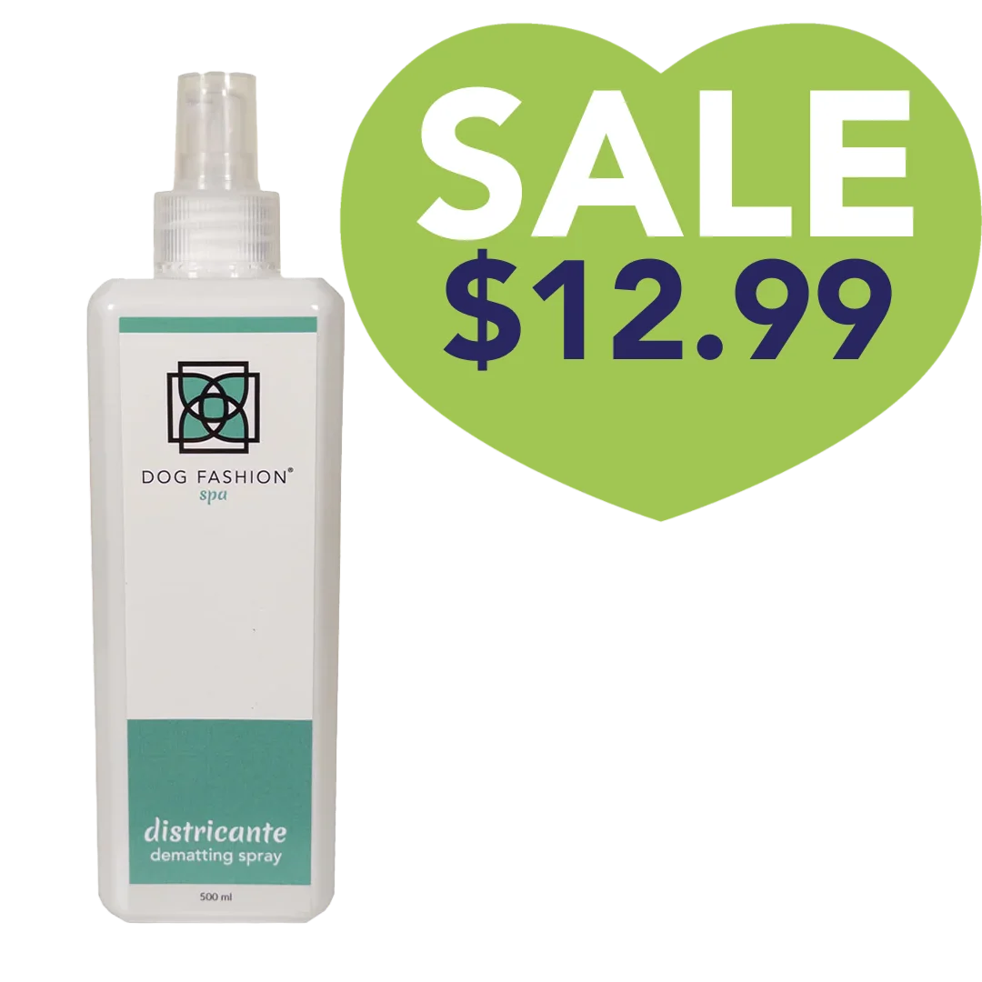 Districante Dematting Spray 16oz by Dog Fashion Spa
