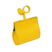 Dog Poop Bag Holder Yellow/Pink