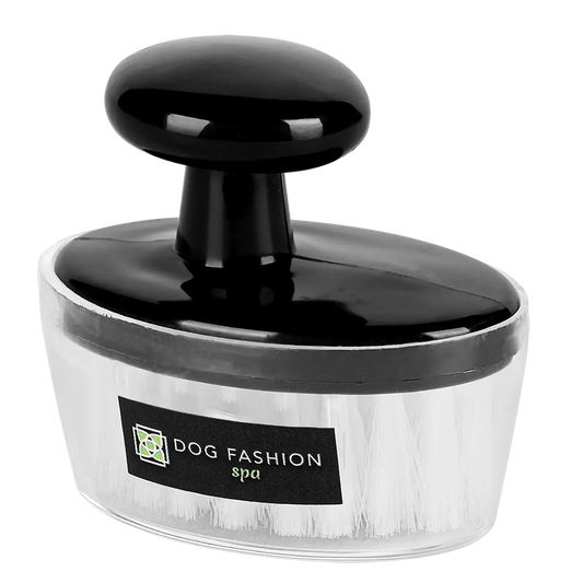 Black Face and Paw Brush by Dog Fashion Spa