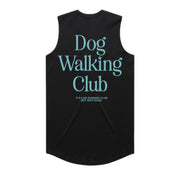 Dog Walking Club | Teal Font | Women's Sleeveless