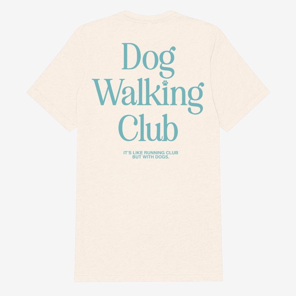 Dog Walking Club T-Shirt | Present for Dog Lovers & Owners