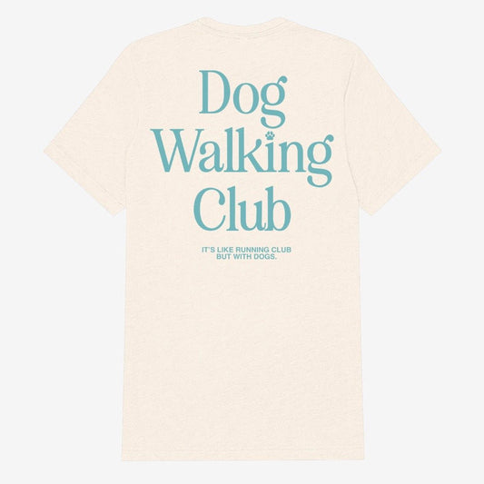 Dog Walking Club T-Shirt | Present for Dog Lovers & Owners