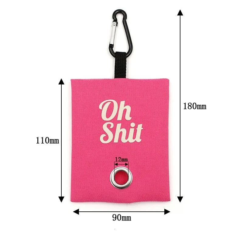 "Oh Shit" Waste Bags Poop Bag Dispenser - Southlake Paws