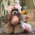 Load image into Gallery viewer, Designer Handmade "Sophia" Dog Party Dress - Southlake Paws
